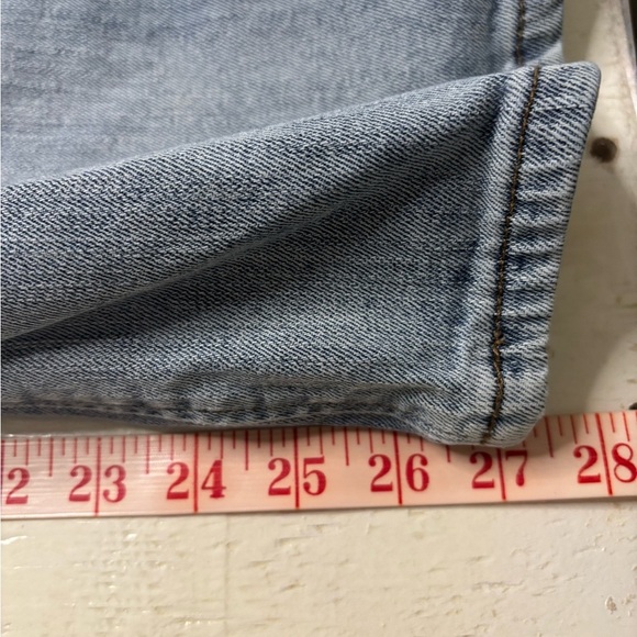 Wrangler Retro Jeans Slim Boot Cut Blue Denim Men's Size 36x28 Short Western - Picture 6 of 8